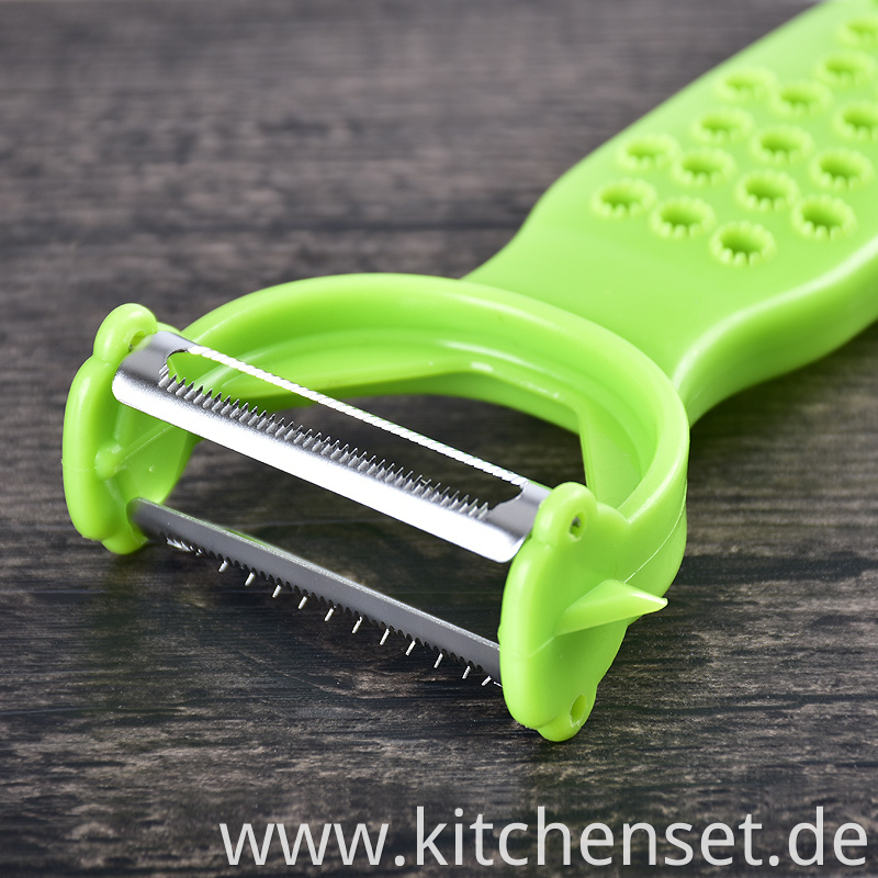 julienne vegetable kiwi peeler with garlic ginger grater